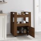 vidaXL Küchenwagen Braun Eichen-Optik 60x45x80 cm Holzwerkstoff vidaXL Küchenwagen Braun Eichen-Optik 60x45x80 cm Holzwerkstoff