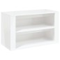 vidaXL Schuhregal Hochglanz-Weiß 75x35x45 cm Holzwerkstoff vidaXL Schuhregal Hochglanz-Weiß 75x35x45 cm Holzwerkstoff