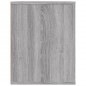 vidaXL Schuhregal Grau Sonoma 75x35x45 cm Holzwerkstoff vidaXL Schuhregal Grau Sonoma 75x35x45 cm Holzwerkstoff