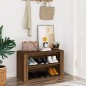 vidaXL Schuhregal Braun Eichen-Optik 75x35x45 cm Holzwerkstoff vidaXL Schuhregal Braun Eichen-Optik 75x35x45 cm Holzwerkstoff