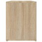 vidaXL Schuhregal Sonoma-Eiche 100x35x45 cm Holzwerkstoff vidaXL Schuhregal Sonoma-Eiche 100x35x45 cm Holzwerkstoff
