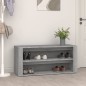 vidaXL Schuhregal Betongrau 100x35x45 cm Holzwerkstoff vidaXL Schuhregal Betongrau 100x35x45 cm Holzwerkstoff