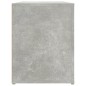 vidaXL Schuhregal Betongrau 100x35x45 cm Holzwerkstoff vidaXL Schuhregal Betongrau 100x35x45 cm Holzwerkstoff
