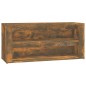 vidaXL Schuhregal Räuchereiche 100x35x45 cm Holzwerkstoff vidaXL Schuhregal Räuchereiche 100x35x45 cm Holzwerkstoff