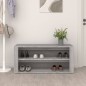 vidaXL Schuhregal Grau Sonoma 100x35x45 cm Holzwerkstoff vidaXL Schuhregal Grau Sonoma 100x35x45 cm Holzwerkstoff