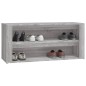 vidaXL Schuhregal Grau Sonoma 100x35x45 cm Holzwerkstoff vidaXL Schuhregal Grau Sonoma 100x35x45 cm Holzwerkstoff