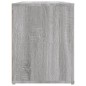 vidaXL Schuhregal Grau Sonoma 100x35x45 cm Holzwerkstoff vidaXL Schuhregal Grau Sonoma 100x35x45 cm Holzwerkstoff