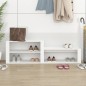 vidaXL Schuhschrank Weiß 150x35x45 cm Holzwerkstoff vidaXL Schuhschrank Weiß 150x35x45 cm Holzwerkstoff