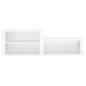 vidaXL Schuhschrank Hochglanz-Weiß 150x35x45 cm Holzwerkstoff vidaXL Schuhschrank Hochglanz-Weiß 150x35x45 cm Holzwerkstoff