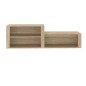vidaXL Schuhschrank Sonoma-Eiche 150x35x45 cm Holzwerkstoff vidaXL Schuhschrank Sonoma-Eiche 150x35x45 cm Holzwerkstoff