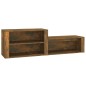vidaXL Schuhschrank Räuchereiche 150x35x45 cm Holzwerkstoff vidaXL Schuhschrank Räuchereiche 150x35x45 cm Holzwerkstoff