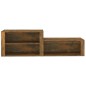 vidaXL Schuhschrank Räuchereiche 150x35x45 cm Holzwerkstoff vidaXL Schuhschrank Räuchereiche 150x35x45 cm Holzwerkstoff