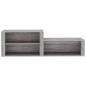 vidaXL Schuhschrank Grau Sonoma 150x35x45 cm Holzwerkstoff vidaXL Schuhschrank Grau Sonoma 150x35x45 cm Holzwerkstoff