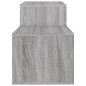 vidaXL Schuhschrank Grau Sonoma 150x35x45 cm Holzwerkstoff vidaXL Schuhschrank Grau Sonoma 150x35x45 cm Holzwerkstoff