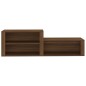 vidaXL Schuhschrank Braun Eichen-Optik 150x35x45 cm Holzwerkstoff vidaXL Schuhschrank Braun Eichen-Optik 150x35x45 cm Holzwerkstoff