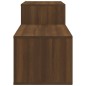 vidaXL Schuhschrank Braun Eichen-Optik 150x35x45 cm Holzwerkstoff vidaXL Schuhschrank Braun Eichen-Optik 150x35x45 cm Holzwerkstoff