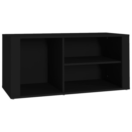 vidaXL Schuhregal Schwarz 100x35x45 cm Holzwerkstoff