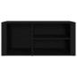 vidaXL Schuhregal Schwarz 100x35x45 cm Holzwerkstoff vidaXL Schuhregal Schwarz 100x35x45 cm Holzwerkstoff