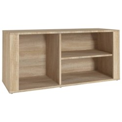 vidaXL Schuhregal Sonoma-Eiche 100x35x45 cm Holzwerkstoff