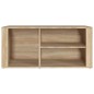 vidaXL Schuhregal Sonoma-Eiche 100x35x45 cm Holzwerkstoff vidaXL Schuhregal Sonoma-Eiche 100x35x45 cm Holzwerkstoff