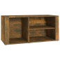 vidaXL Schuhregal Räuchereiche 100x35x45 cm Holzwerkstoff vidaXL Schuhregal Räuchereiche 100x35x45 cm Holzwerkstoff