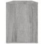 vidaXL Schuhregal Grau Sonoma 100x35x45 cm Holzwerkstoff vidaXL Schuhregal Grau Sonoma 100x35x45 cm Holzwerkstoff