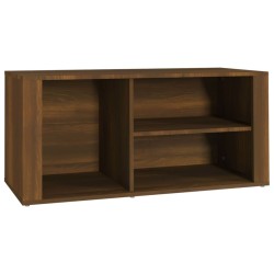vidaXL Schuhregal Braun Eichen-Optik 100x35x45 cm Holzwerkstoff