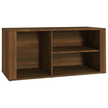 vidaXL Schuhregal Braun Eichen-Optik 100x35x45 cm Holzwerkstoff