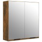 vidaXL Bad-Spiegelschrank Räuchereiche 64x20x67 cm vidaXL Bad-Spiegelschrank Räuchereiche 64x20x67 cm