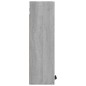 vidaXL Bad-Spiegelschrank Grau Sonoma 64x20x67 cm vidaXL Bad-Spiegelschrank Grau Sonoma 64x20x67 cm