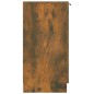 vidaXL Schuhschrank Räuchereiche 59x35x70 cm Holzwerkstoff vidaXL Schuhschrank Räuchereiche 59x35x70 cm Holzwerkstoff