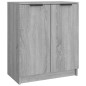 vidaXL Schuhschrank Grau Sonoma 59x35x70 cm Holzwerkstoff vidaXL Schuhschrank Grau Sonoma 59x35x70 cm Holzwerkstoff