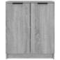 vidaXL Schuhschrank Grau Sonoma 59x35x70 cm Holzwerkstoff vidaXL Schuhschrank Grau Sonoma 59x35x70 cm Holzwerkstoff