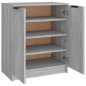 vidaXL Schuhschrank Grau Sonoma 59x35x70 cm Holzwerkstoff vidaXL Schuhschrank Grau Sonoma 59x35x70 cm Holzwerkstoff