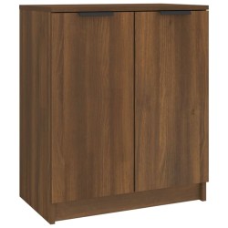 vidaXL Schuhschrank Braun Eichen-Optik 59x35x70 cm Holzwerkstoff
