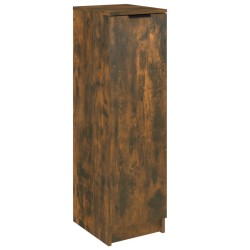 vidaXL Schuhschrank Räuchereiche 30x35x100 cm Holzwerkstoff