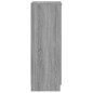 vidaXL Schuhschrank Grau Sonoma 30x35x100 cm Holzwerkstoff vidaXL Schuhschrank Grau Sonoma 30x35x100 cm Holzwerkstoff