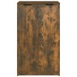 vidaXL Schuhschrank Räuchereiche 59x35x100 cm Holzwerkstoff