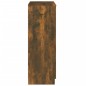 vidaXL Schuhschrank Räuchereiche 59x35x100 cm Holzwerkstoff