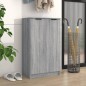 vidaXL Schuhschrank Grau Sonoma 59x35x100 cm Holzwerkstoff vidaXL Schuhschrank Grau Sonoma 59x35x100 cm Holzwerkstoff