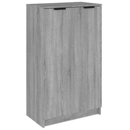 vidaXL Schuhschrank Grau Sonoma 59x35x100 cm Holzwerkstoff