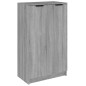 vidaXL Schuhschrank Grau Sonoma 59x35x100 cm Holzwerkstoff vidaXL Schuhschrank Grau Sonoma 59x35x100 cm Holzwerkstoff