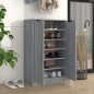 vidaXL Schuhschrank Grau Sonoma 59x35x100 cm Holzwerkstoff vidaXL Schuhschrank Grau Sonoma 59x35x100 cm Holzwerkstoff