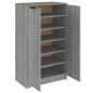 vidaXL Schuhschrank Grau Sonoma 59x35x100 cm Holzwerkstoff vidaXL Schuhschrank Grau Sonoma 59x35x100 cm Holzwerkstoff