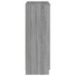 vidaXL Schuhschrank Grau Sonoma 59x35x100 cm Holzwerkstoff vidaXL Schuhschrank Grau Sonoma 59x35x100 cm Holzwerkstoff