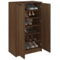 vidaXL Schuhschrank Braun Eichen-Optik 59x35x100 cm Holzwerkstoff vidaXL Schuhschrank Braun Eichen-Optik 59x35x100 cm Holzwerkstoff