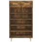 vidaXL Schuhschrank Räuchereiche 60x35x105 cm Holzwerkstoff vidaXL Schuhschrank Räuchereiche 60x35x105 cm Holzwerkstoff