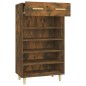 vidaXL Schuhschrank Räuchereiche 60x35x105 cm Holzwerkstoff vidaXL Schuhschrank Räuchereiche 60x35x105 cm Holzwerkstoff