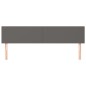vidaXL Kopfteile 2 Stk. Grau 90x5x78/88 cm Kunstleder vidaXL Kopfteile 2 Stk. Grau 90x5x78/88 cm Kunstleder