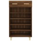 vidaXL Schuhschrank Braun Eichen-Optik 60x35x105 cm Holzwerkstoff vidaXL Schuhschrank Braun Eichen-Optik 60x35x105 cm Holzwerkstoff